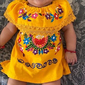 Beautiful Hand Embroided baby girl dress